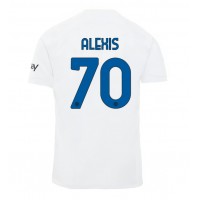 Inter Milan Alexis Sanchez #70 Replica Away Shirt 2023-24 Short Sleeve